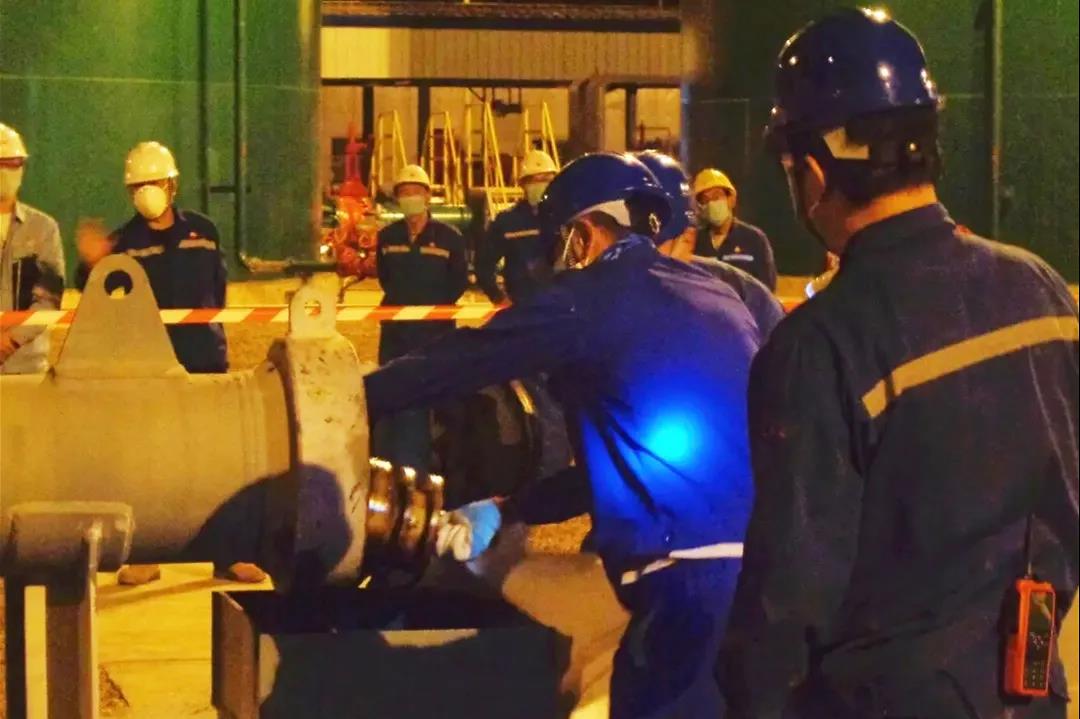 捷报!管道局又一重点海外工程投产成功! 捷报!管道局又一重点海外工程投产成功!