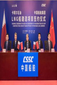 中国船舶集团签下卡塔尔LNG船大单,总金额超200亿元!