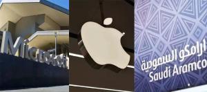 2020全球上市公司100强:市值1.6万亿美元,沙特阿美登顶!中国石油第70名