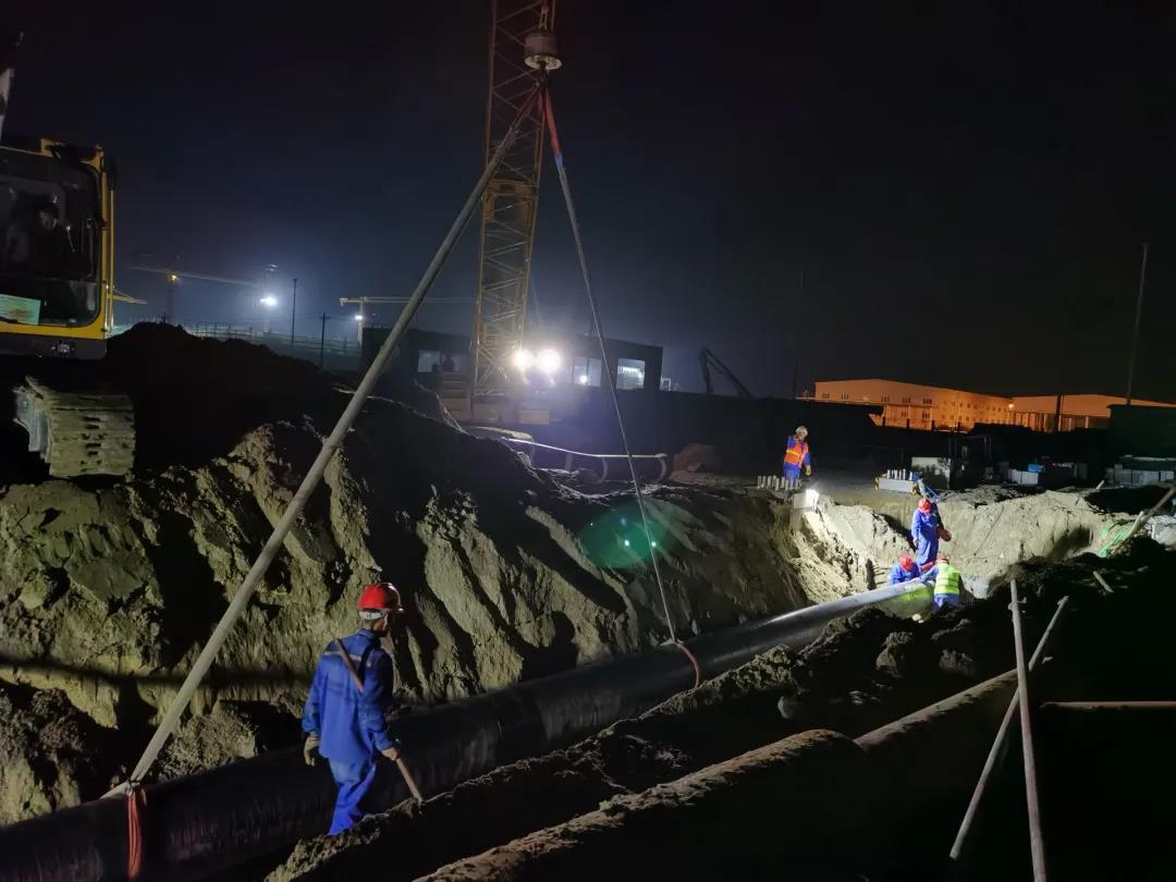 迎难而上 快马加鞭——公司广东石化五联合项目全力以赴冲刺地管施工 迎难而上 快马加鞭——公司广东石化五联合项目全力以赴冲刺地管施工