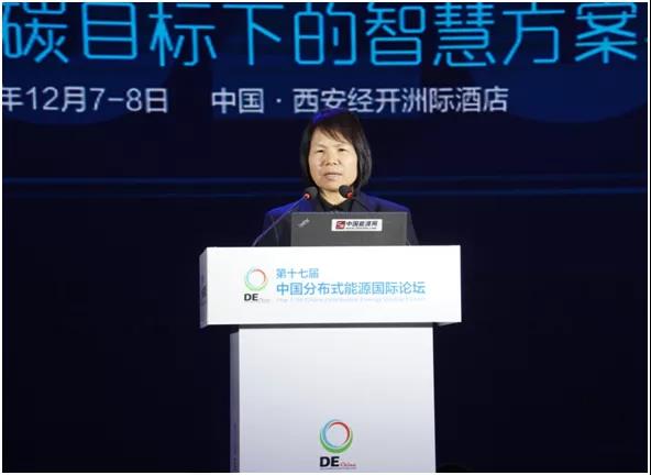 第十七届中国分布式能源国际论坛举行,李宏安董事长出席并致辞 第十七届中国分布式能源国际论坛举行,李宏安董事长出席并致辞