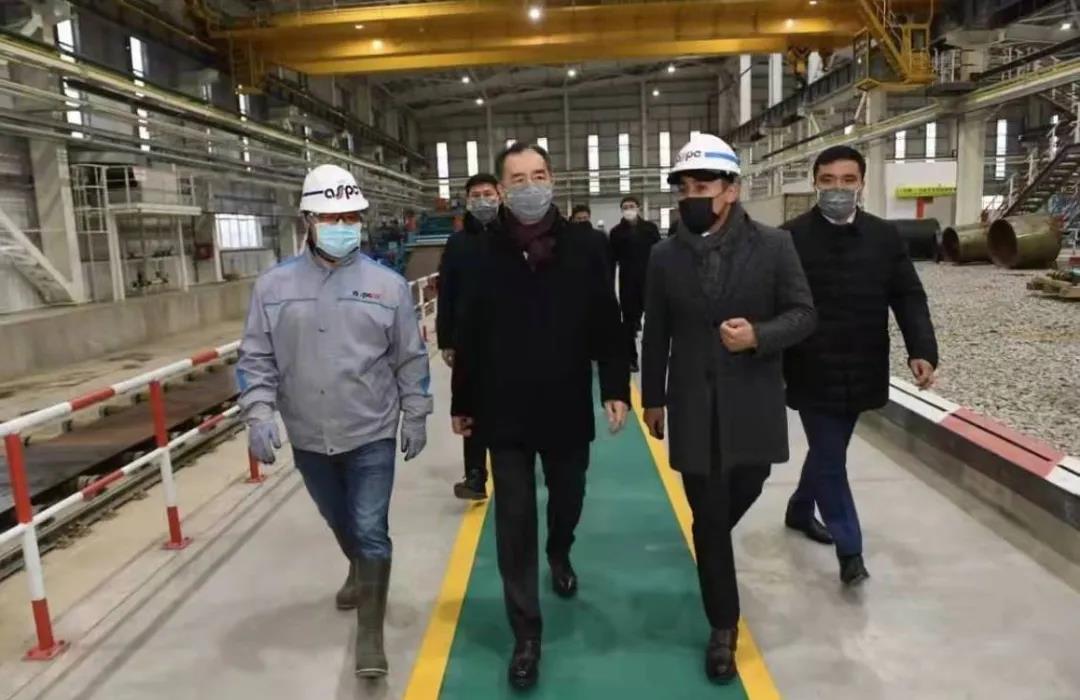 喜报!  中国石油技术开发有限公司全面完成哈萨克斯坦亚洲钢管建厂项目建设任务! 喜报!  中国石油技术开发有限公司全面完成哈萨克斯坦亚洲钢管建厂项目建设任务!