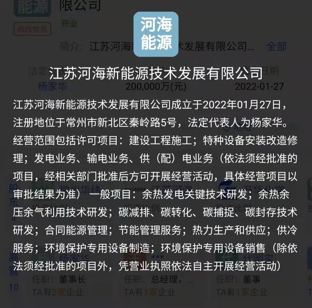 注册资本20亿!万华化学投资成立新能源技术发展公司 ! 注册资本20亿!万华化学投资成立新能源技术发展公司 !