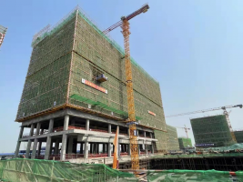 蹄疾步稳,中化六建重点工程奋进“春天里”
