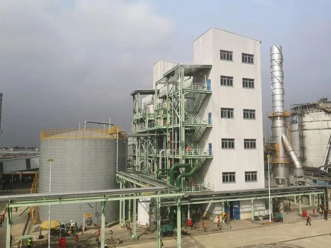 华陆公司尼日利亚大颗粒尿素项目开车成功 华陆公司尼日利亚大颗粒尿素项目开车成功