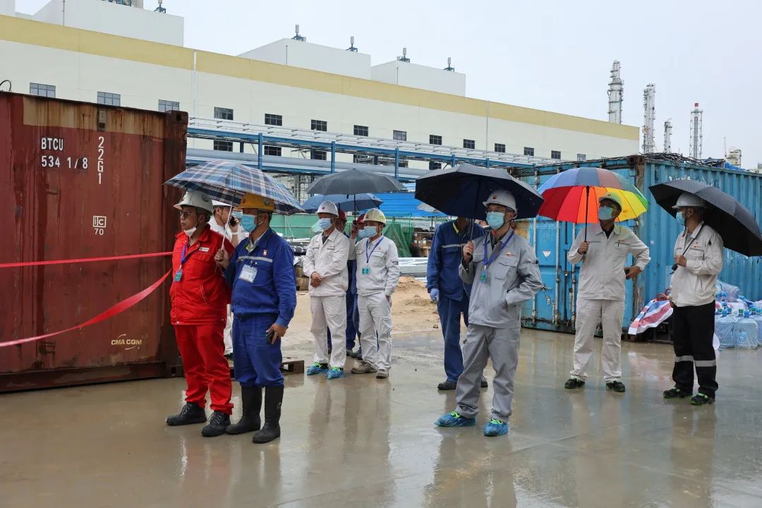 寰球公司广东石化项目120万吨/年乙烯装置变电站一次受电成功 寰球公司广东石化项目120万吨/年乙烯装置变电站一次受电成功