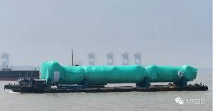 战“疫”保交付!大明重工成功发运6台双认证、超大型塔器Daming shipped six super large towers