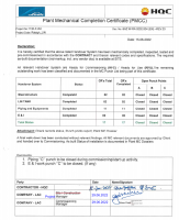 寰球工程公司这个海外项目顺利实现机械竣工!