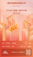 重磅|盛虹集团《财富》世界500排名大幅上升!