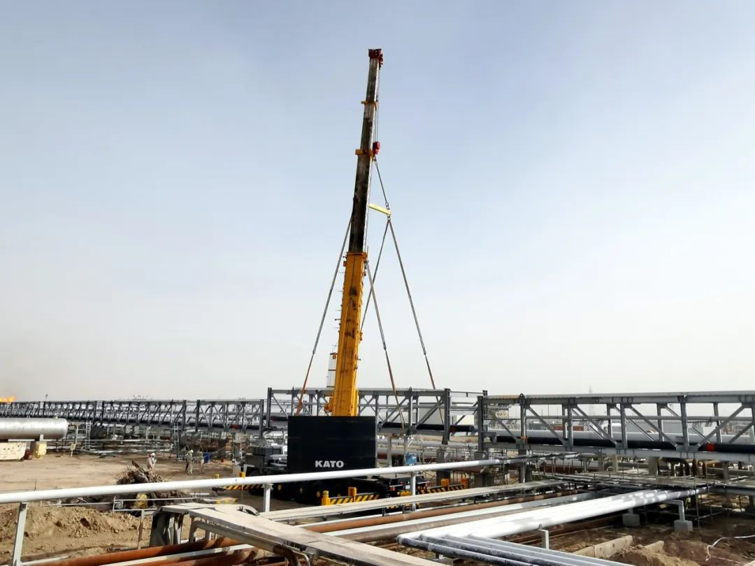 中油工程建设中东地区公司西古尔纳-1 303项目主体工程实现中交 中油工程建设中东地区公司西古尔纳-1 303项目主体工程实现中交