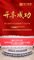 恒力(惠州)产业园首条PTA生产线一次性投料开车成功