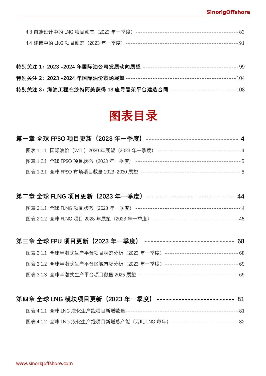 2023年一季度《全球油气海工项目进展更新》正式发布! 2023年一季度《全球油气海工项目进展更新》正式发布!