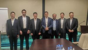 中石化炼化工程张新明拜访中东主要业主