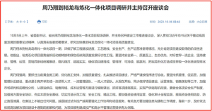 省长到裕龙岛炼化一体化项目调研,提了哪些要求?