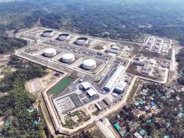 管道局承建的孟加拉国首个海陆一体化超大型石油储运工程落成!