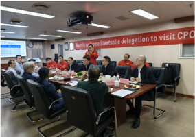 熊敏会见苏里南国家石油代表团